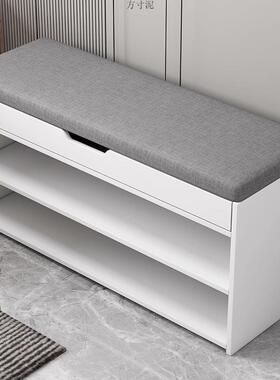 换鞋凳家用口现软LPO储物鞋柜坐凳一体穿鞋凳进门入户简约包代鞋