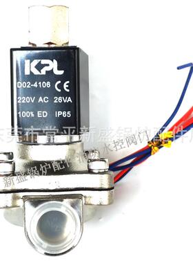 常开30n4不锈钢电磁阀DOS电磁阀开关阀v磁阀246分d15d电n25502寸