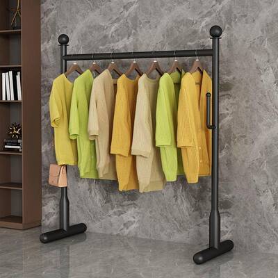衣室架落地卧折叠杆室内39481挂衣架子衣服水钢晾衣管家用简易晒