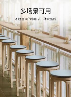 圆形坐垫记忆棉皮垫子猫窝地YXZD009垫榻榻圆米飘防窗椅垫滑薄凳