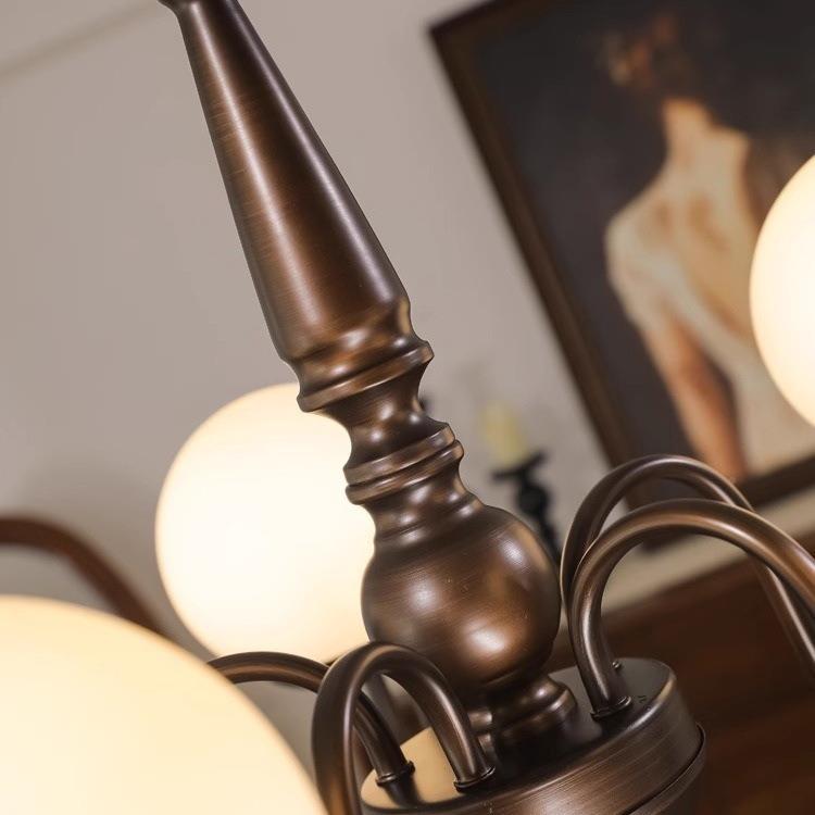 法式中古风灯客厅吊灯复古44326包豪斯大厅主级魔豆高主卧感室餐