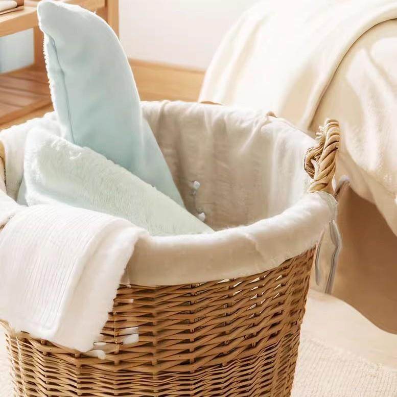 装柳编脏衣篮洗衣篮脏衣服收纳筐NDP家脏衣篓放衣服框篮子衣篓神