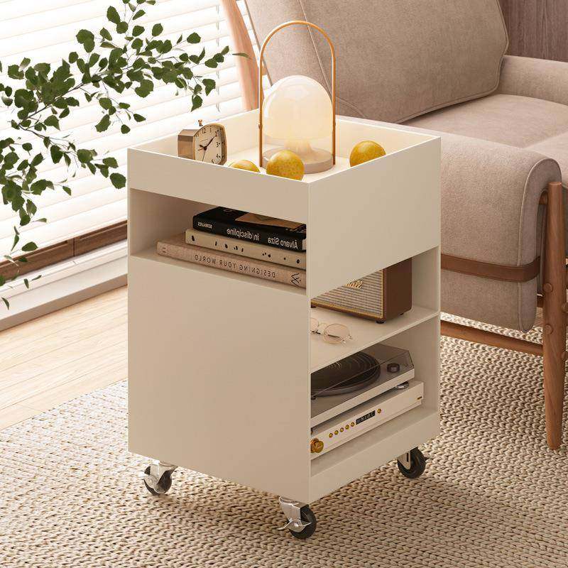 奶油风家用沙发边柜轻奢简约茶几边几可移动小型收纳柜沙发侧边柜,3C数码配件,其它配件,淘宝优惠券,粉丝福利购,淘宝优惠卷