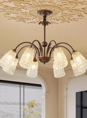 式浪漫14646洋风客古厅灯餐厅吊灯现法代简约南大气卧室灯复灯