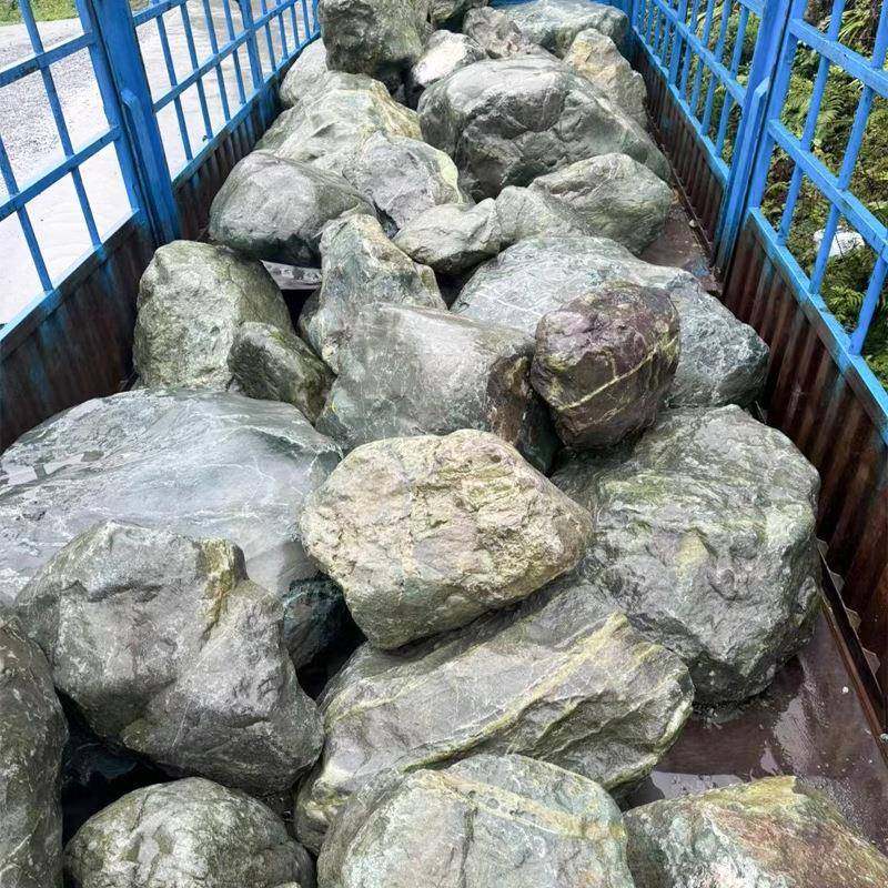 雪浪石泰山石园林景园天/然假山流石庭院鱼池水假山林绿化造造景