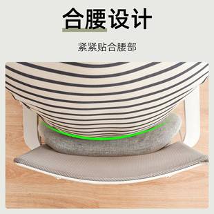 公腰靠垫25cm人体工护腰神器室工位椅子办垫单人支A3002撑学靠枕