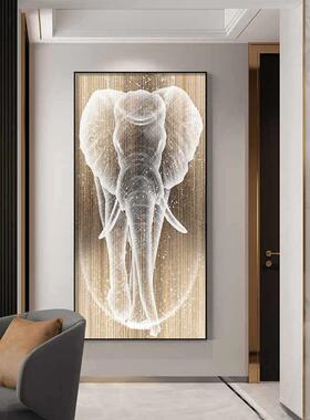 表轻奢大尺MY-09130寸电箱饰画竖高端现代简约家用遮装款挡强弱配