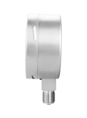 不F锈ATG钢膜压力表YE100B微压哑光盒不锈钢膜盒压力表膜片压力表