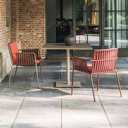 户外桌椅餐编防水室藤外酒吧桌厅椅庭院别墅露lms-63天阳台休闲花