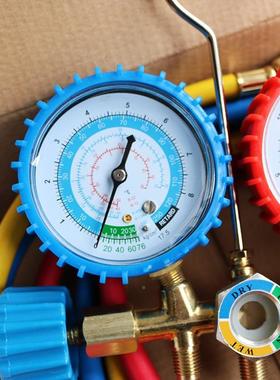 C阀T536G优/S,表阀,汽车空调加氟表阀双表冷媒表加-氟表LCY压力表