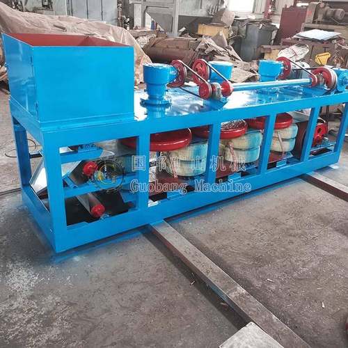 三盘带式磁选机褐铁赤铁钨矿用强磁稀土矿用电磁磁选设备强效