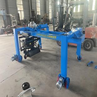 全自动桁架式牛场刻纹机 奶牛场加宽柴油刻槽机 电动养殖场开槽机