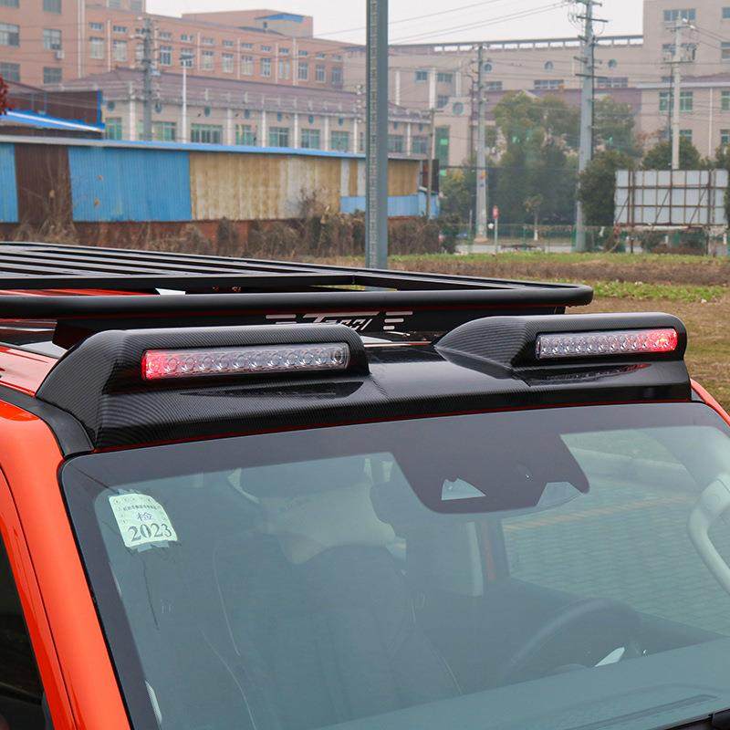 坦克300改装车顶射灯探照灯导流板照明灯巴博斯越野套件外饰用品