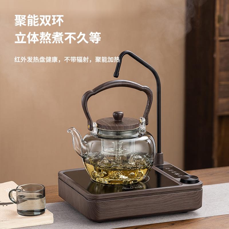 新款雅功自动上水电陶炉煮茶壶小型抽水煮茶器煮茶炉烧水壶电茶炉
