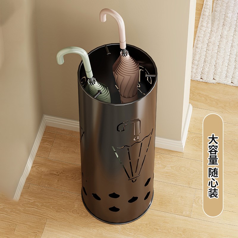 雨伞架雨伞收纳桶家n用门口放伞架子商用挂伞沥水伞架大容量置物