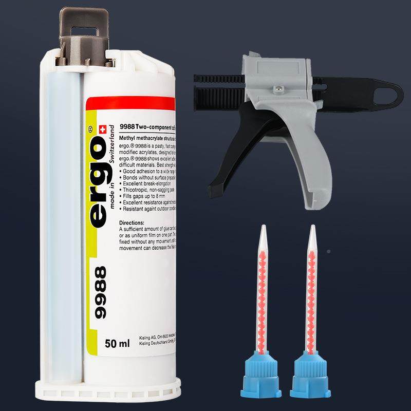 ergo9塑98石8粘料金属材低气味抗冲击耐腐接蚀替ergo9988焊强力ab