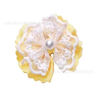 M6.C宽弹波浪边美国网5棉219981线梅花无性蕾丝花边刺绣家居服饰