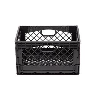 24夸脱可折叠塑料筐食品周流收箱大号NNT水果运输转筐纳筐多功能