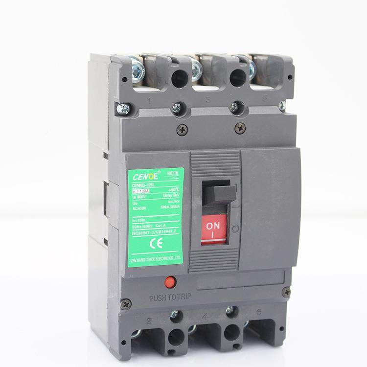 诚诺1电气塑COY壳断压路器CENM30-100L-0空气开关低断电塑壳断路