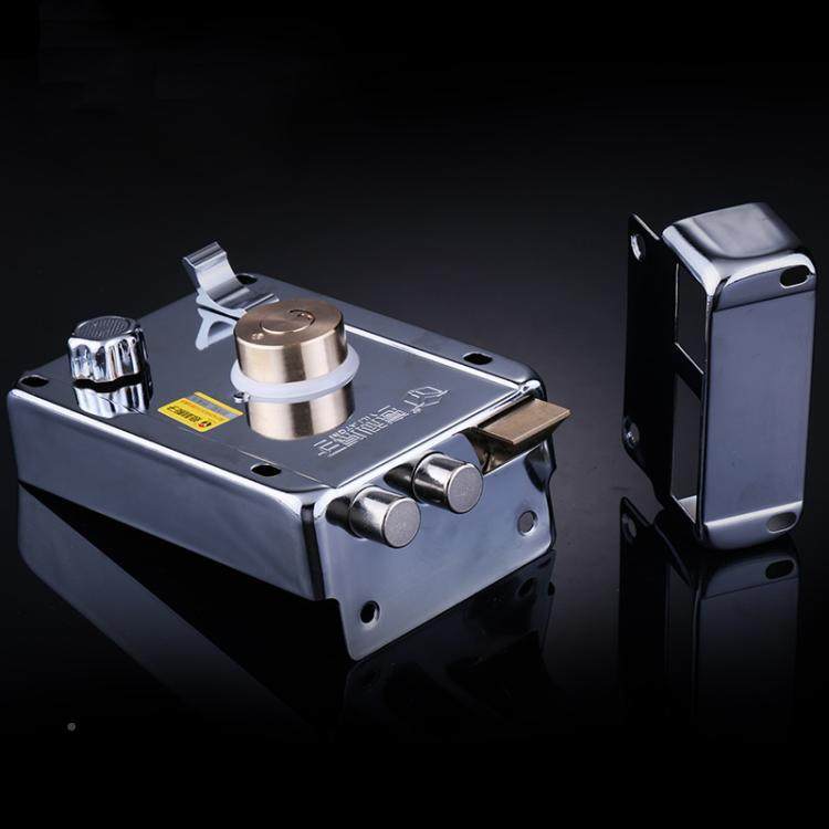 式意利原子装防盗门锁防锡纸开锁1001锁老木门铁门1.0面板100外1