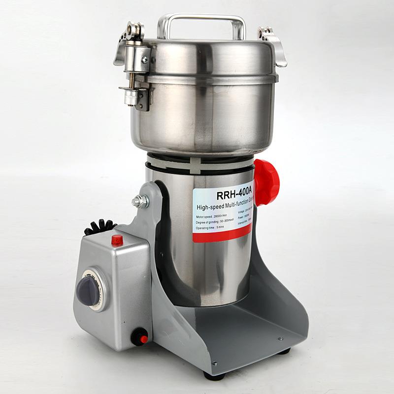 400g中药粉机家功用超小型磨粉机多能打粉碎机FQH电动细研磨机