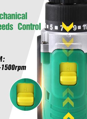 家厂直销18v17521手v批电钻套装电动螺丝五金工具套装多功能