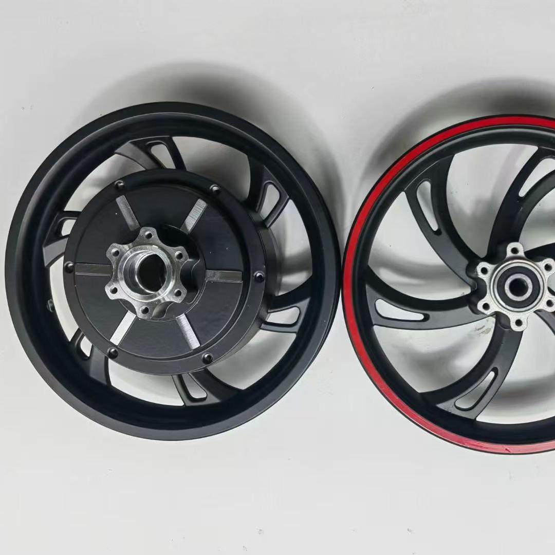 2寸电动车轮毂，112寸旋风轮毂轮胎，12/1/2X212寸电机轮毂+碟滑