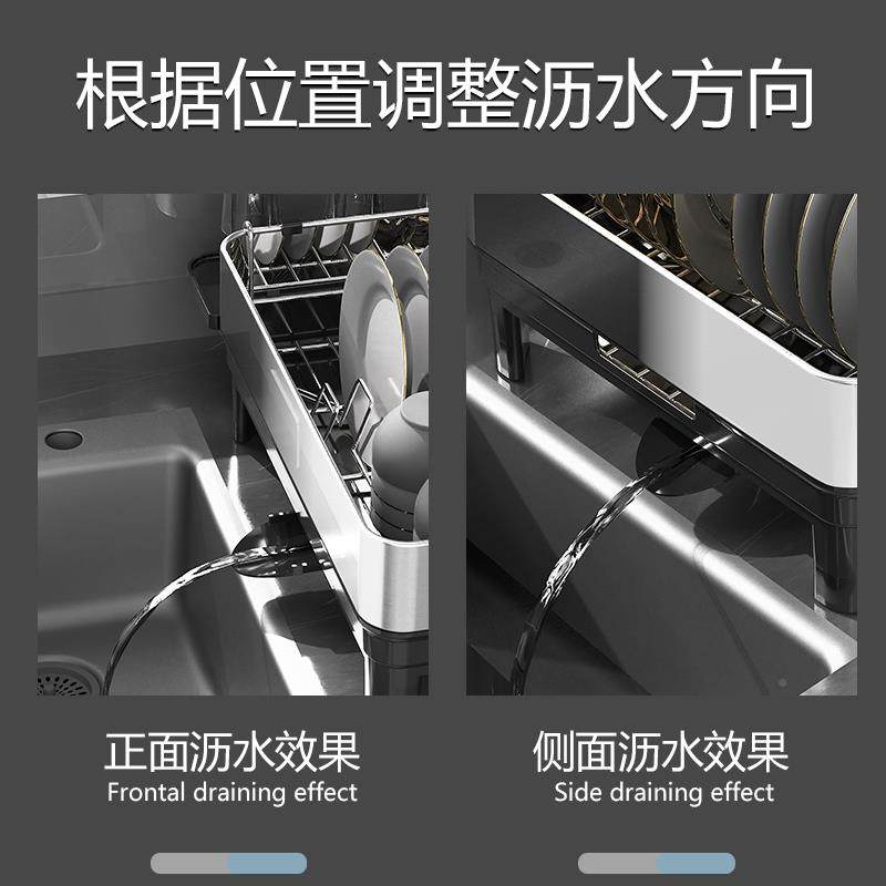 水无品牌/3钢4不锈厨房碗碟收纳架碗盘水0槽沥水架家用轻奢放碗汲,基础建材,脚轮/万向轮,淘宝优惠券,粉丝福利购,淘宝优惠卷