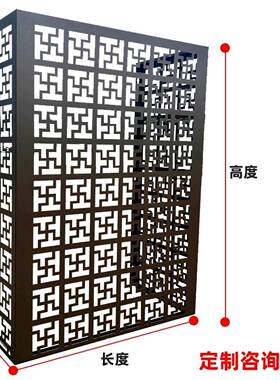 空调外机罩保防PBW护罩镂护栏防锈盗遮空挡镀锌铝合金防格雨栅网