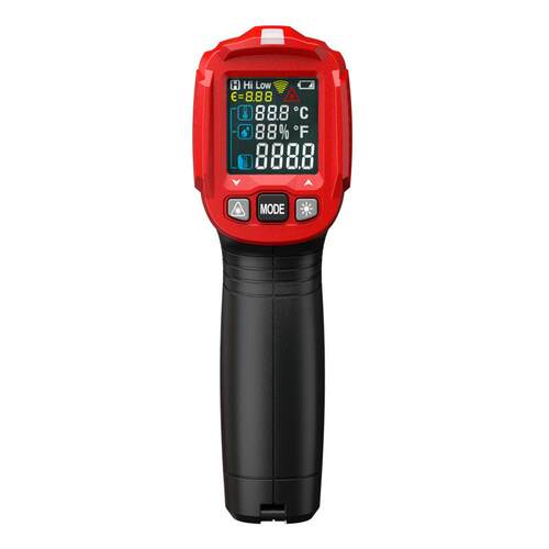 华博HT650C接触红外测NHP温-50℃~800℃彩屏湿度非仪检测温仪测温