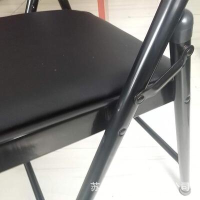 靠家用折叠椅背子携办公椅会议便椅电脑椅椅餐椅74154宿舍椅子简