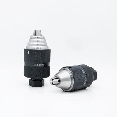 福比特自钻夹头齿轮自紧钻紧夹夹头331手钻棘轮头攻丝电钻孔两夹