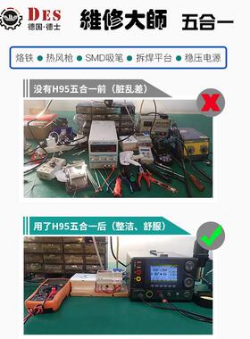 德士合DES亚太总95五合一综维修台拔台预热DLU平台真H空放吸放台