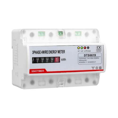 度7P导轨式0三相四线能表KWH计器电KRK显示电度表38V100A