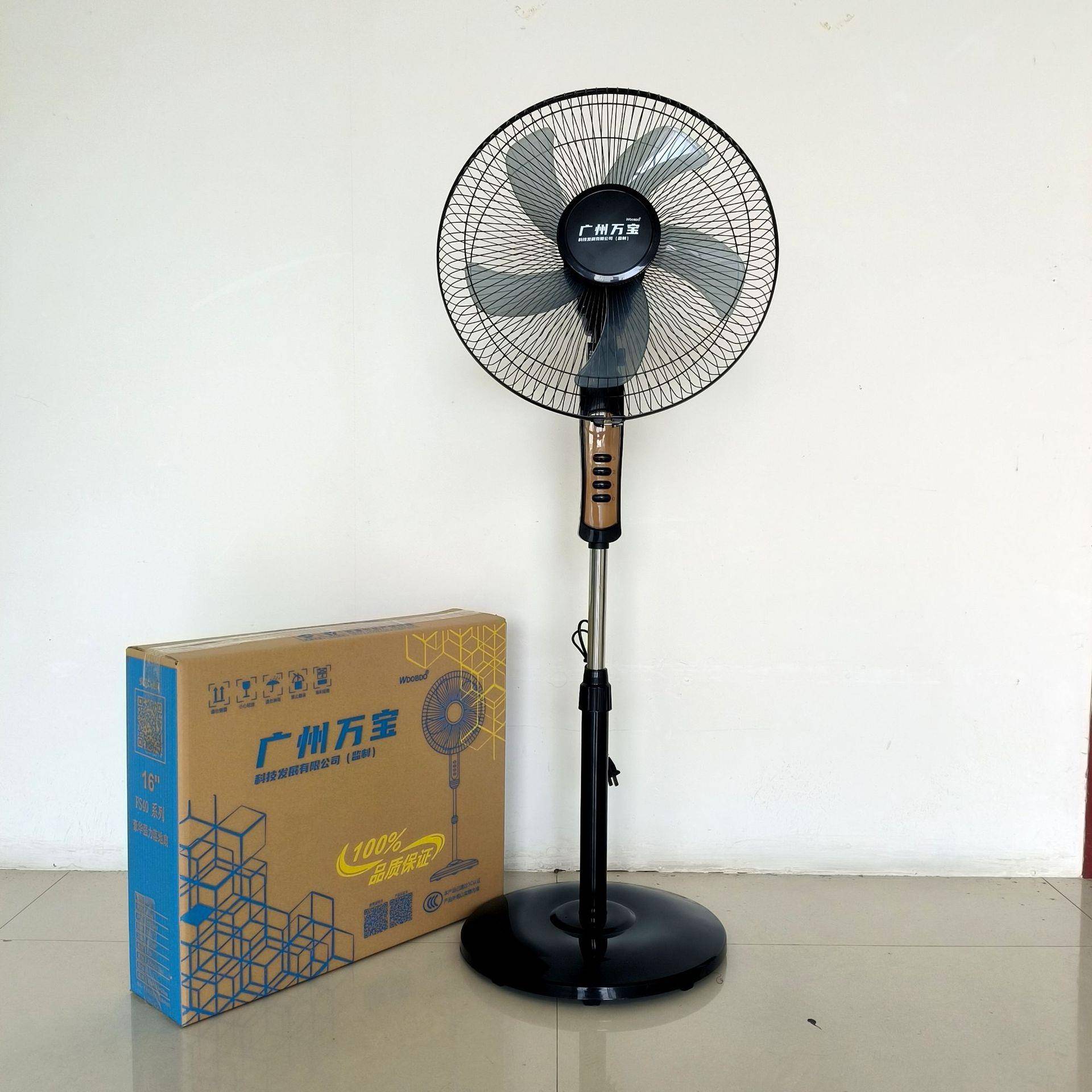 工直立供厂家用高低可调节宿舍落地扇台两用低噪美MY40-12观电扇