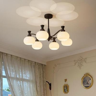 古风灯厅吊灯美式大32856厅主灯法中式书客房餐厅灯南洋风房间卧