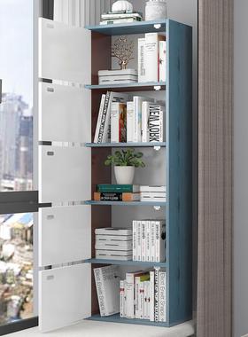 阳台KLF自由简合带门窗组柜柜易纳书柜飘储物柜收柜子落地榻榻米