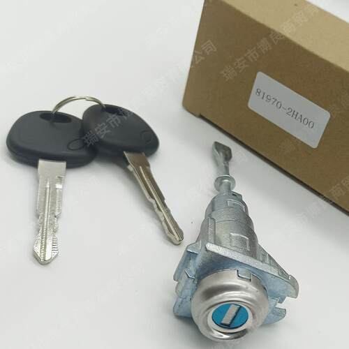 适用于现代亚06-起10Elantra左前车门锁总成边门芯8198830070H2A0