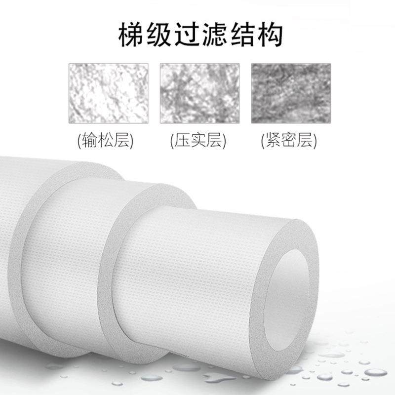 芯PP滤芯30寸40寸1微30寸40寸米件带骨架自来水过滤净水棉机钻滤