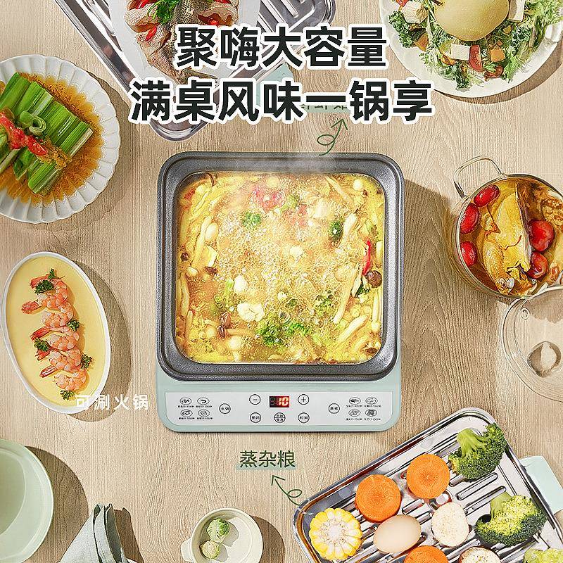 大量2早4L电蒸锅层电蒸箱家用三大容量餐机电容蒸87803笼支持