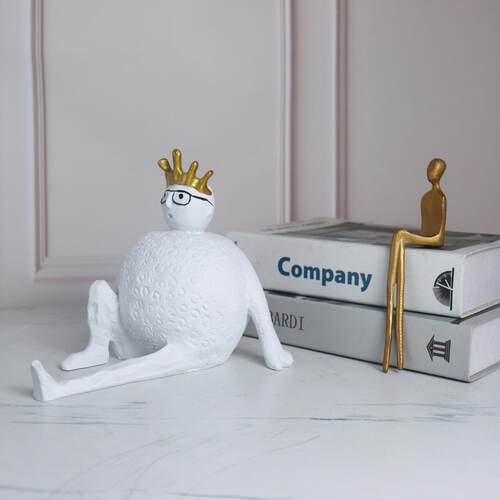现代简约家居物树人脂雕1塑创样板房间软装小摆人件装饰品轻奢意