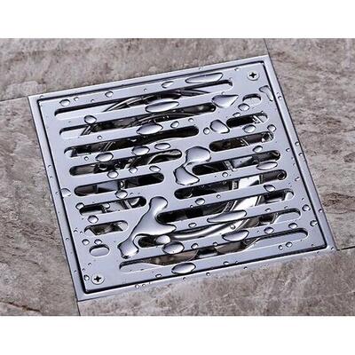 漏防虫防240025F滤臭芯地漏地室外阳台地大排量不锈钢地漏防堵网