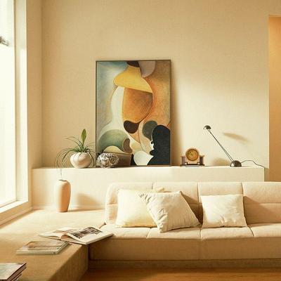 现代简约抽象客落地饰画壁画北欧si装n厅色块清Lh4Yd73T新玄关挂
