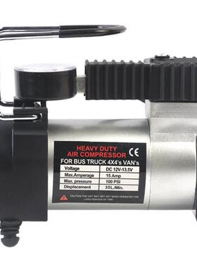 载充气泵金汽车属单缸车打气泵便携式1轮2V车用胎82158气泵厂家直