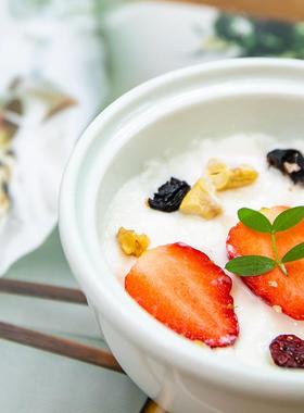 蒸餐蛋盖碗炖盅碗童陶瓷具厂家热销陶哆啦a梦儿TIB白色瓷带盖小碗