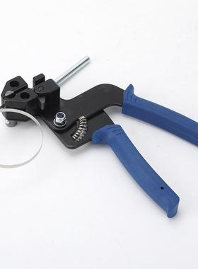 SFG60新MGF0蓝不锈钢扎钳带工具钳自锁式收紧拉紧器扎带-收束枪打