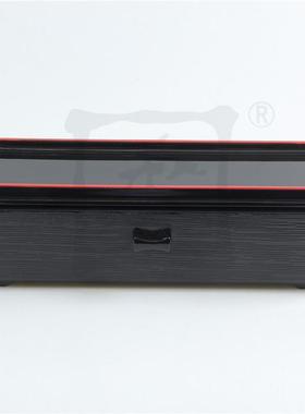 AR-001B塑烤漆餐厅筷子桶日式胶风格黑S木纹色抽拉式筷子盒