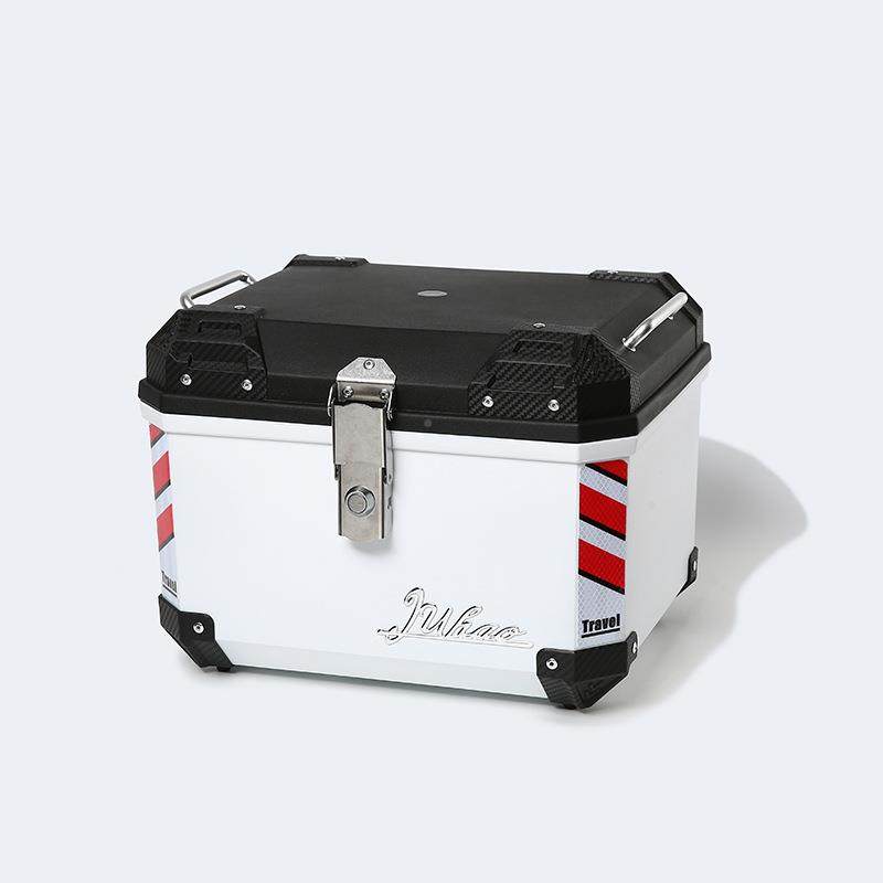 勤托车摩尾箱储45升可拆卸电动车后备箱外卖通防水6845L、57L升大