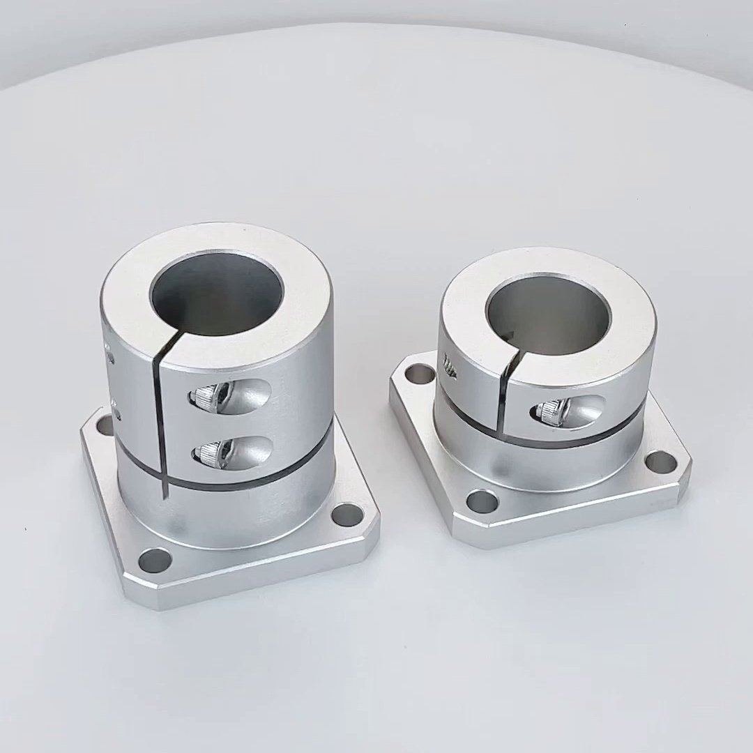 STHWC/STHWCL12/16/20/25/30开口法兰型导向轴支座加长型方法兰