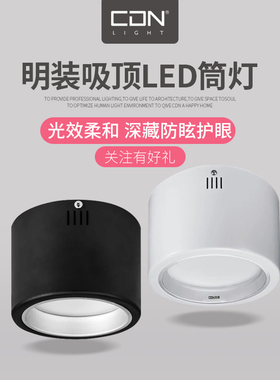 西顿 LED 明装筒灯5W 7W 12W15W 18W 3135-S 314-S 315-S 316-S